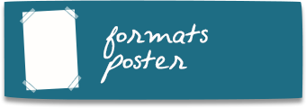 formats affiches